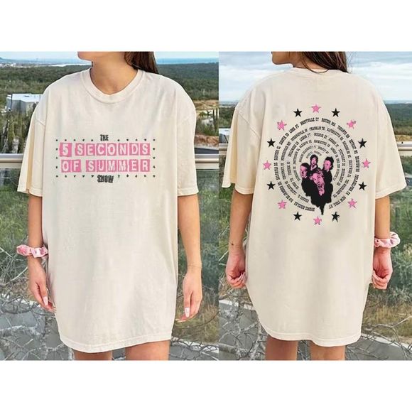 Gildan Other - 5 Seconds Of Summer Music Shirt 2 Sided Unisex Shirt